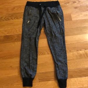 Black and grey business sweatpant